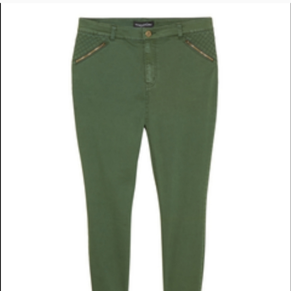 Morgan & Walker Green Skinny Jeans, sz 20